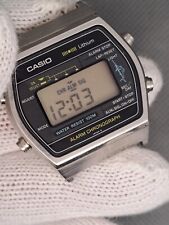 RARO Reloj Digital Vintage CASIO MARLIN AÑOS 80 W-250 108 MÓDULO CRONÓMETRO LITIO segunda mano  Embacar hacia Mexico