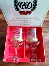 Two goblets commemorate for sale  THORNTON-CLEVELEYS