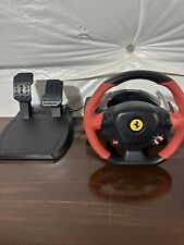 Thrustmaster Ferrari 458 Spider Racing Steering Wheel/Pedals Xbox One, used for sale  Shipping to South Africa