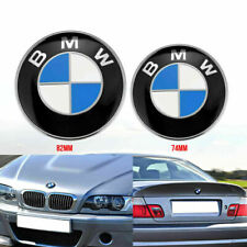 2 peças emblema emblema capô dianteiro e porta-malas traseiro (82mm e 74mm) para BMW 51148132375 comprar usado  Enviando para Brazil
