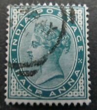 India 1882 blu usato  Italia