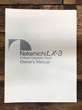 Nakamichi cassette owner for sale  Portland