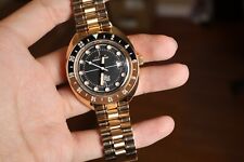 Bulova Oceanographer Devil Diver GMT relógio de mergulho automático ouro rosa 97B215 comprar usado  Enviando para Brazil