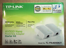 TP-Link AV500 Nano Powerline Adaptador Starter Kit Modelo Não TL-PA4010KIT - Novo! comprar usado  Enviando para Brazil