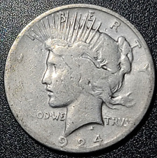 1924 peace silver for sale  Vancouver