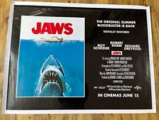 Jaws original quad for sale  UK