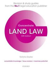 Land law concentrate for sale  UK