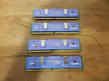 KINGSTON HyperX DDR2 4 x 2GB kit de memória RAM KHX6400D2LLK2/2G LOTE DE 4 comprar usado  Enviando para Brazil