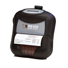 Zebra RW 420 RW420 R4D-0UBA000N-00 Mobile Thermal 4" Printer BLUETOOTH USB for sale  Shipping to South Africa