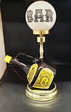 Candeeiro de mesa vintage 19" alto estado de NY chablis inclinação selo dourado barra de vinho, usado comprar usado  Enviando para Brazil