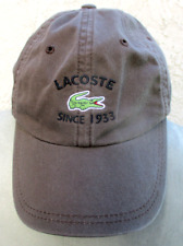 Lacoste brown hat for sale  Northport