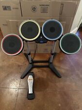 Nintendo Wii Rock Band Wired Drum Set with Pedal Model NWDMS2 WORKS (No Sticks) for sale  Shipping to South Africa