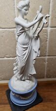 Wedgwood Blue & White Jasperware Large ERATO Classical Muse Figurine. for sale  Shipping to South Africa