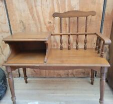 vintage storage wooden bench for sale  Valparaiso