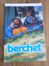 Berchet catalogue 1994 d'occasion  Labarthe-sur-Lèze