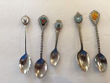 Assorted Spoon Collection ~ Lot of 5 ~ USA ~ NM (2), Air Force Academy, Railroad for sale  Shipping to South Africa