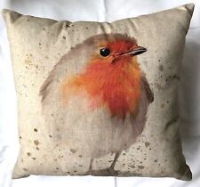 Robin bird cushion for sale  CARRICKFERGUS