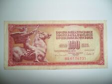Banconota 100 dinara usato  Reggio Calabria