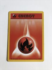 Tarjeta Pokémon - Shadowless Fire Red Energy 98/102 Juego base original casi nuevo segunda mano  Embacar hacia Argentina