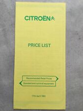 Citroen car range for sale  COLCHESTER