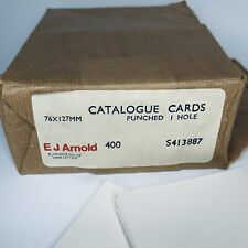 Arnold catalogue cards for sale  LONDON