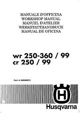 Manual de serviço de oficina Husqvarna 1999 WR 250, WR 360 e CR 250 comprar usado  Enviando para Brazil