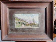 Antique embroidered picture for sale  HARROW