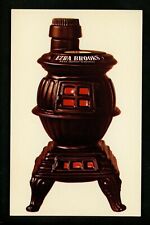 Ezra Brooks Bottles postcard Distilling Co. Frankfort, KY pot bellied stove for sale  Shipping to South Africa