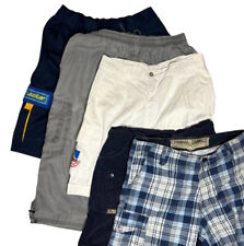 Wholesale Bulk Lot of 5 Mens Cargo Bermuda Casual Golf Outdoors Short Pants, usado comprar usado  Enviando para Brazil