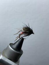 Used, Eire Trout Flies - X3 CDC Bibio Hopper Red Tag Dry Trout Fly Size 12 for sale  Ireland