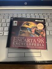 Microsoft Encarta 98 Encyclopedia PC CD-ROM Software for Windows for sale  Shipping to South Africa