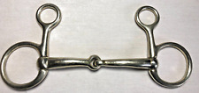 Herm Sprenger Jointed Snaffle Baucher Bit ~ 4.75", used for sale  Shipping to South Africa