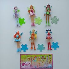 Kinder Surprise WinX - Club (2006), colección completa, 6 estatuillas, usado segunda mano  Embacar hacia Argentina