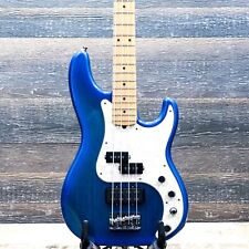 Usado, Baixo elétrico Fender Precision Bass Deluxe Blue Burst 4 cordas com estojo #N7248398 comprar usado  Enviando para Brazil