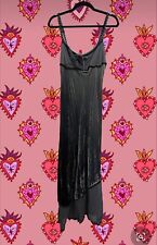 Usado, Vestido Midi Vintage Betsey Johnson Midi Terciopelo Burnout Cinta de Lechera Talla Grande segunda mano  Embacar hacia Mexico