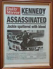 Kennedy assassinated reproduct for sale  BARNSLEY