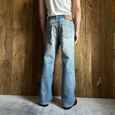 Men's Vintage 1970s Levi’s Orange Tab Talon Faded USA Work Jeans Pants Size 32 for sale  Shipping to South Africa