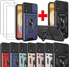 Capa anel telefone à prova de choque + vidro tela para Motorola G13 G23 G53 E13 G22 comprar usado  Enviando para Brazil