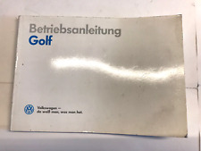 Golf betriebsanleitung handbuc gebraucht kaufen  Dietershan