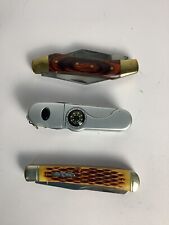 3 Vintage Pocket Knives, 1 Rough Rider, 1 Multi Tool, 1 Unbranded from Pakistan for sale  Shipping to Canada