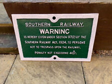 Southern railway trespass for sale  LOUGHBOROUGH