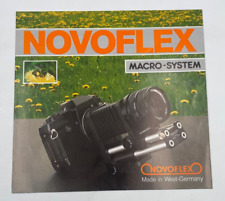 Brochure novoflex macro usato  Tivoli