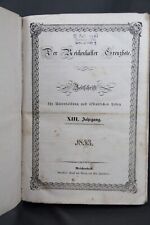 Der Reichenhaller Grenzbote 1853 1854 revista cinta de colección encuadernada segunda mano  Embacar hacia Argentina