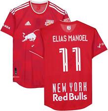 Camiseta Elias Manoel New York Red Bulls autografada usada #11 2023 MLS temporada-M comprar usado  Enviando para Brazil