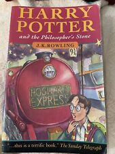 Joanne Rowling HARRY POTTER Y LA PIEDRA FILOSOFAL 1a Edición Pb con errores segunda mano  Embacar hacia Argentina