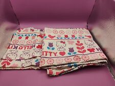 Sábana plana para cama Hello Kitty para niño pequeño, usado segunda mano  Embacar hacia Argentina