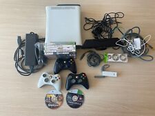 Microsoft Xbox 360 Console with Controllers Kinect Games Intercooler Cords READ for sale  Shipping to South Africa