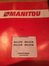 Manitou telehandler forklift for sale  LARGS