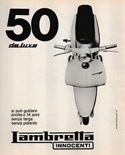 Pubblicita 1969 lambretta usato  Biella