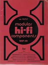 Componentes modulares de alta fidelidad Sam MHF-46 Pioneer TX1000 AIWA 1974 manual de servicio segunda mano  Embacar hacia Mexico